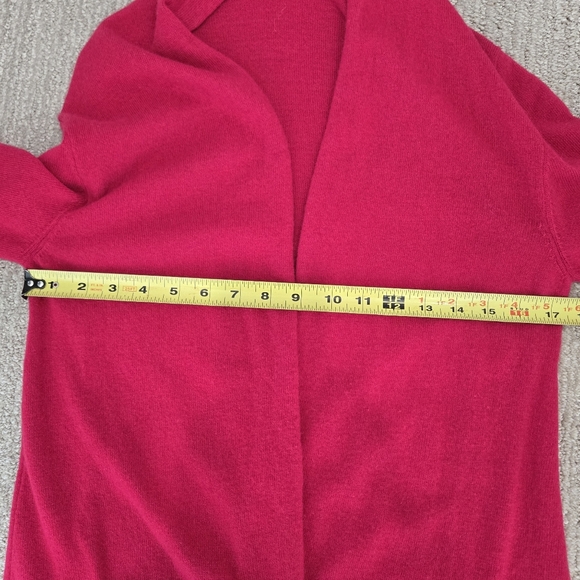 Womens Italian Made Wool/Cashmere Blend Cardigan - Picture 9 of 10